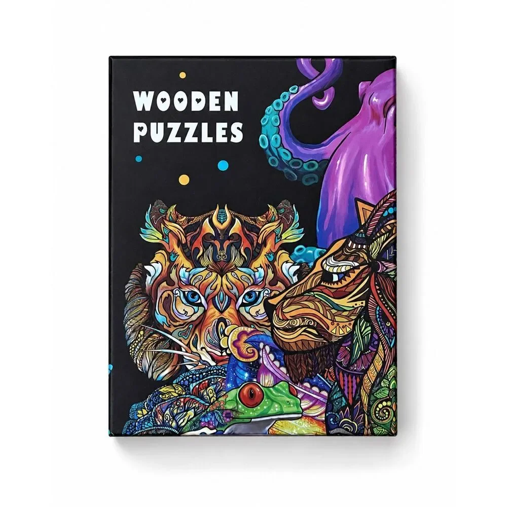 3D Cave Dragon Wooden Puzzle Fantasy Dragon Jigsaw
